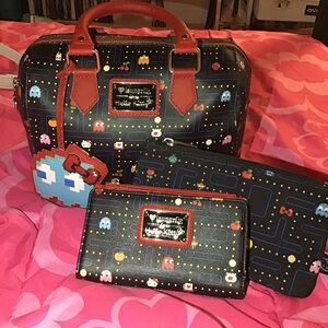 Extremely Rare Pac-Man x Hello Kitty Loungefly
